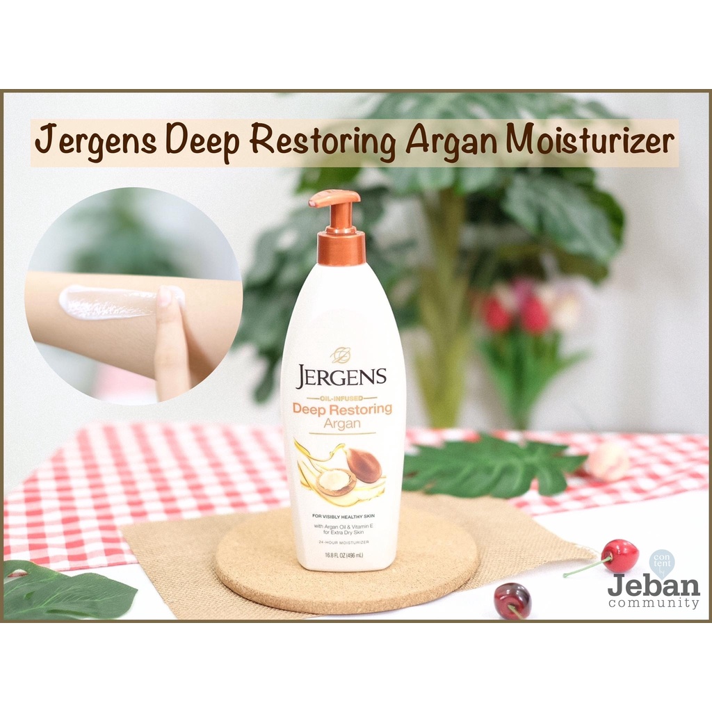 jergens-deep-restoring-argan-496-ml-ช่วยในการฟื้นฟูและเผยผิวที่มีสุขภาพดีอย่างเห็นได้ชัด