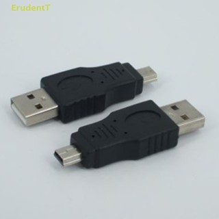 [ErudentT] อะแดปเตอร์เชื่อมต่อ OTG Mini USB Male to USB Female [ใหม่]