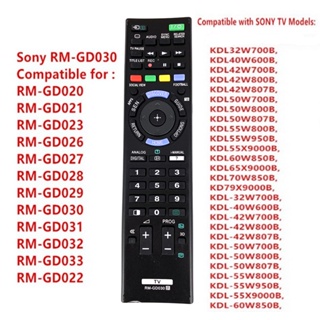 ใหม่ รีโมตคอนโทรลทีวี RM-GD030 แบบเปลี่ยน สําหรับ Sony RM-GD033 RM-GD031 RM-GD032 KDL55X9000B KDL60W850B KDL65X9000B