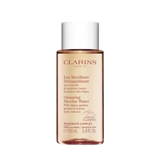 Clarins cleansing micellar water with alpine golden ล้างเครื่องสำอางค์