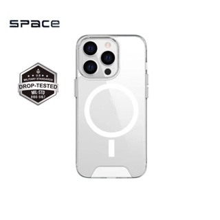 เคสโทรศัพท์มือถือ แบบแม่เหล็ก ลายอวกาศ สําหรับ iPhone 14 Pro Max 14 Plus 13 Pro Max 12 Pro Max