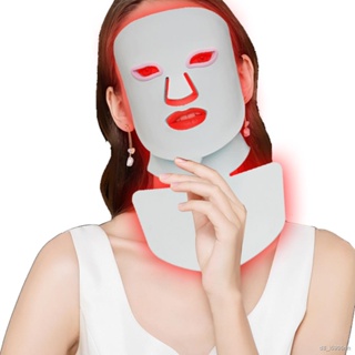 7 Colors Photon Skin Rejuvenation Instrument Skin Care Red Light Therapy Led Face Mask Silicone Flexi Led Mask - Led Lig
