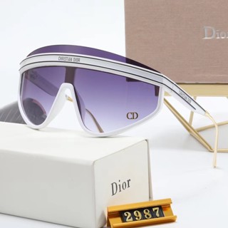 Dior แว่นตากันแดดแฟชั่น กรอบสี่เหลี่ยม ประดับเพชร สไตล์วินเทจ หรูหรา ป้องกันรังสีอัลตราไวโอเลต สําหรับผู้ชาย ผู้หญิง