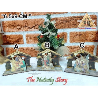 ถ้ำไม้ แขวน พระกุมารเยซูบังเกิด ไม้แขวน คริสต์มาส  The Nativity Story ศาสนาคริสต์ คาทอลิก Catholic Jesus