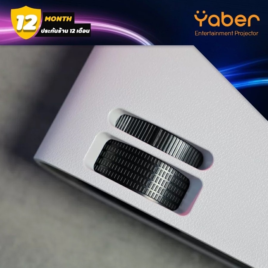 yaber-projecter-v8-โปรเจคเตอร์รุ่นความละเอียด1080p-และภาพถ่ายสูงสุดที่-4k-รองรับการเชือมต่อ-wi-fi-bluetooth