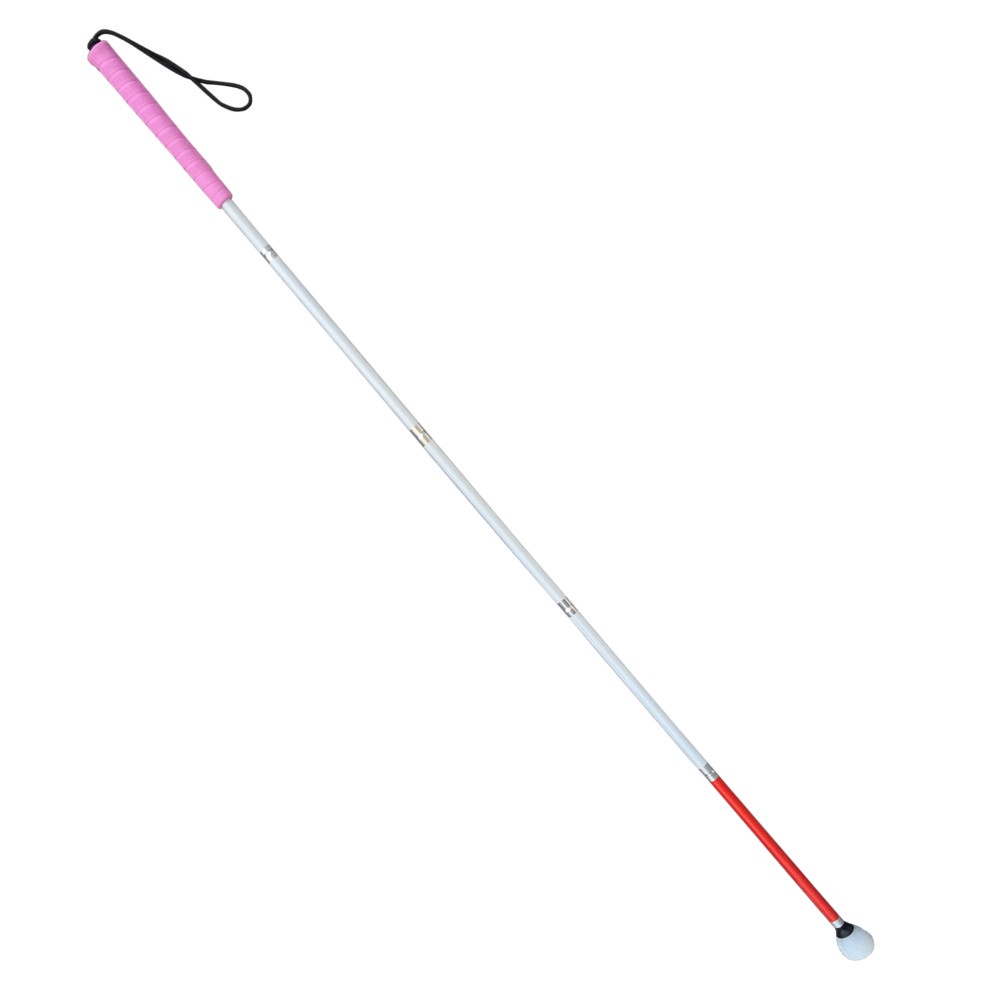 105-155cm-aluminum-blind-cane-with-pink-handle-reflective-red-folding-walking-stick-for-blind-people-folds-down-5-sect