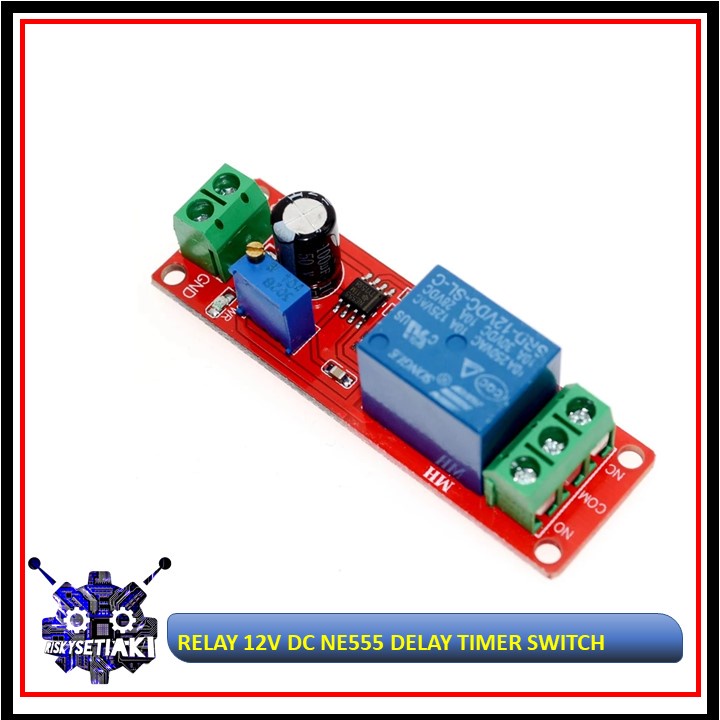 รีเลย์ 12V DC NE555 DELAY TIMER SWITCH | Shopee Thailand