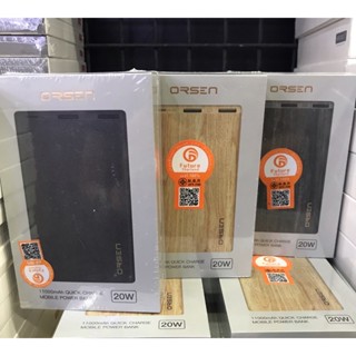 Eloop E12 Pro แบตสำรอง 11000mAh PD 20W Power Bank ของแท้ 100% พาวเวอร์แบงค์ สายชาร์จ+ซองกำมะหยี่ | Orse