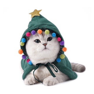 เสื้อคลุมสัตว์เลี้ยง ขนาดเล็ก ลายพราง เหมาะกับเทศกาลคริสต์มาส สําหรับสุนัข แมว