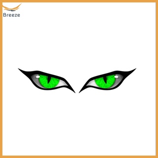 Breeze สติกเกอร์ ลายอนิเมะ Evil Eyes D-2261 สําหรับติดตกแต่งรถยนต์ รถมอเตอร์ไซค์ 1 คู่