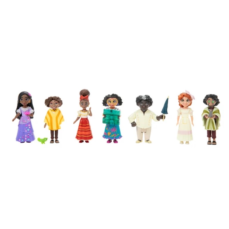 ของแท้100-disneys-encanto-we-dont-talk-about-bruno-3-inch-small-collectible-fashion-doll-set