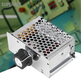 สินค้า Superage 4000W Ac Voltage Regulator 220V มอเตอร์ควบคุมอุณหภูมิไฟฟ้าหรี่แสงได้