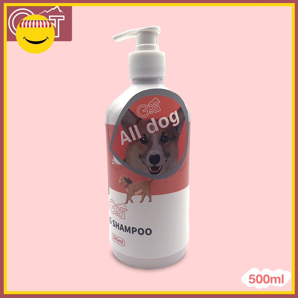 go-at-dog-shampoo-แชมพูอาบน้ำสุนัข-สูตรอ่อนโยน-สำหรับสุนัขทุกสายพันธุ์