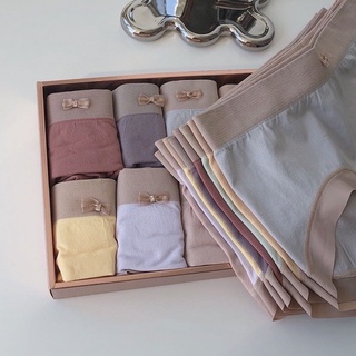 กางเกงชั้นใน ผ้าไหม ไร้รอยต่อ ให้ความชุ่มชื้น สําหรับผู้หญิง 2.0