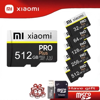 สินค้า 【พร้อมส่ง】Xiaomi เครื่องอ่านการ์ดหน่วยความจํา Micro SD Card 16GB 32GB 64GB 128GB 256GB SD Ultra A1 ฟรีอะแดปเตอร์การ์ด Tf