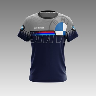 เสื้อเชิ้ต สีเทา สําหรับขี่ BMW Assault