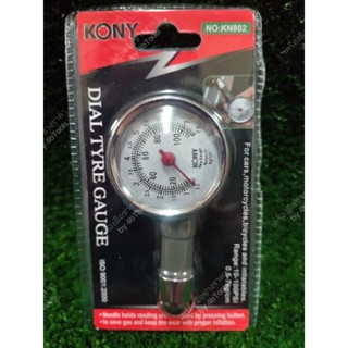 KONY เกจ์วัดลมยาง เกจ์วัดลม เกจ์วัดลมกลม รุ่น KN-802