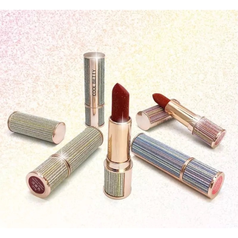 cool-betty-no-23077-star-power-lipstick-glitter-คลู-เบ็ตตี้-สตาร์-พาวเวอร์-ลิปสติก-กลิตเตอร์-สีสวย-ติดทน-1ชิ้น