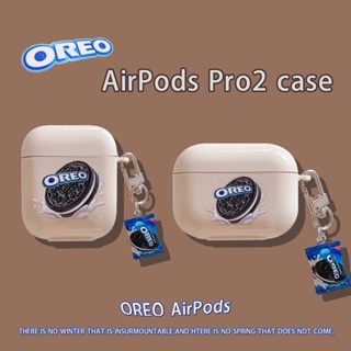 เคสหูฟัง ลายโอรีโอ พร้อมจี้ สําหรับ AirPods Pro2 2021 AirPods3 AirPodsPro AirPods2gen