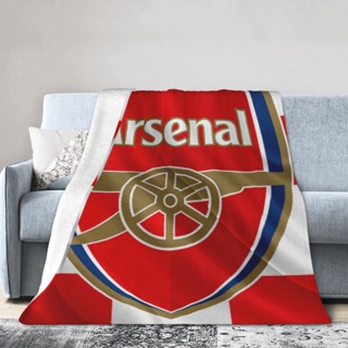 【พร้อมส่ง】Arsenal F C ผ้าห่ม ผ้าไมโครฟลีซ ผ้าสักหลาด ไม่เป็นขุย อบอุ่น สําหรับโซฟา เตียง สํานักงาน ท่องเที่ยว