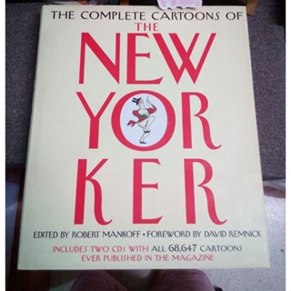 The Complete Cartoons of the New Yoker​ / หนังสือภาพประวัติศาสตร์​ลายเส้นการ์ตูน​ อเมริกันในนิตยสาร