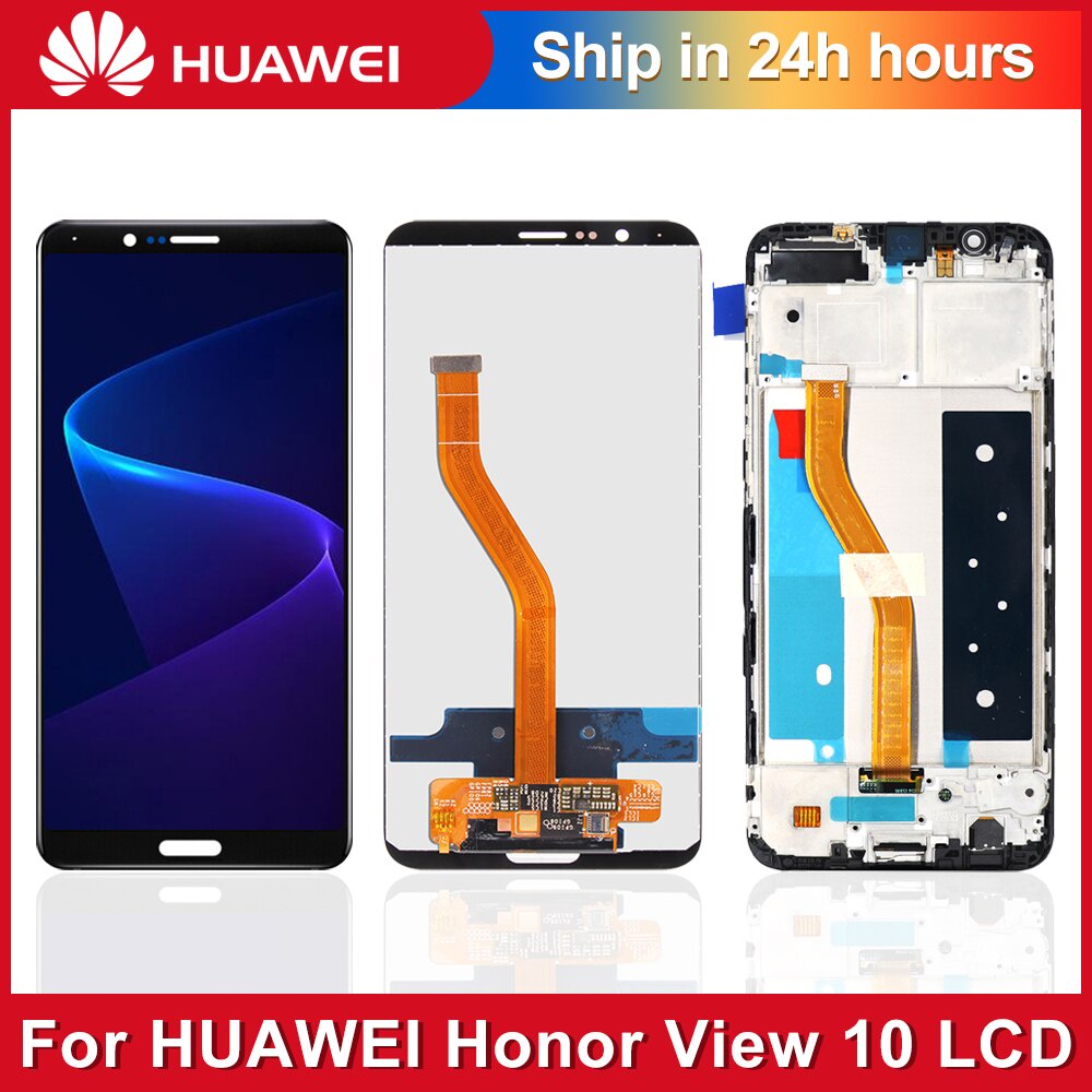 ของแท้-หน้าจอสัมผัส-lcd-พร้อมกรอบ-สําหรับ-huawei-honor-view-10-bkl-l09-honor-v10-bkl-al00-bkl-al20