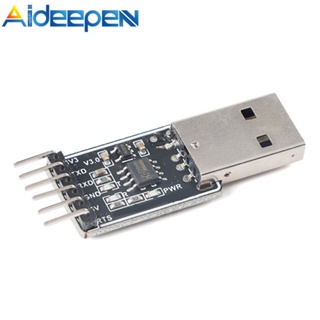 Aideepen บอร์ดอะแดปเตอร์แปลง USB เป็น TTL Serial Port CH340N 5V เป็น 3.3V