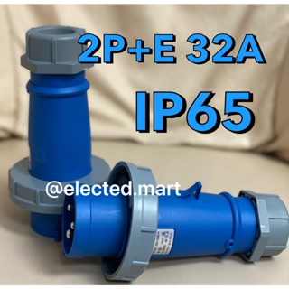 Power Plug ตัวผู้ กันน้ำ IP67 2P+E 32A  " CCS "