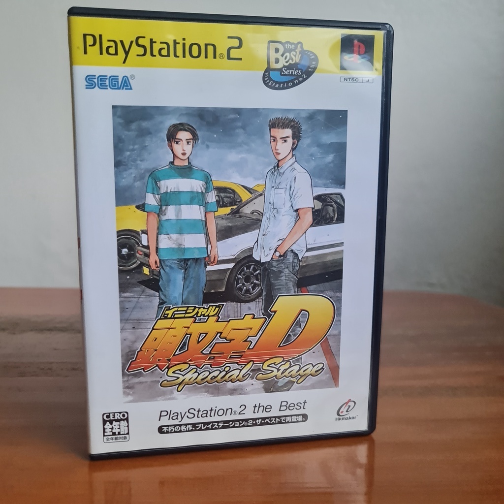 Initial D Special Stage PS2 SEGA Sony PlayStation 2 du Japon