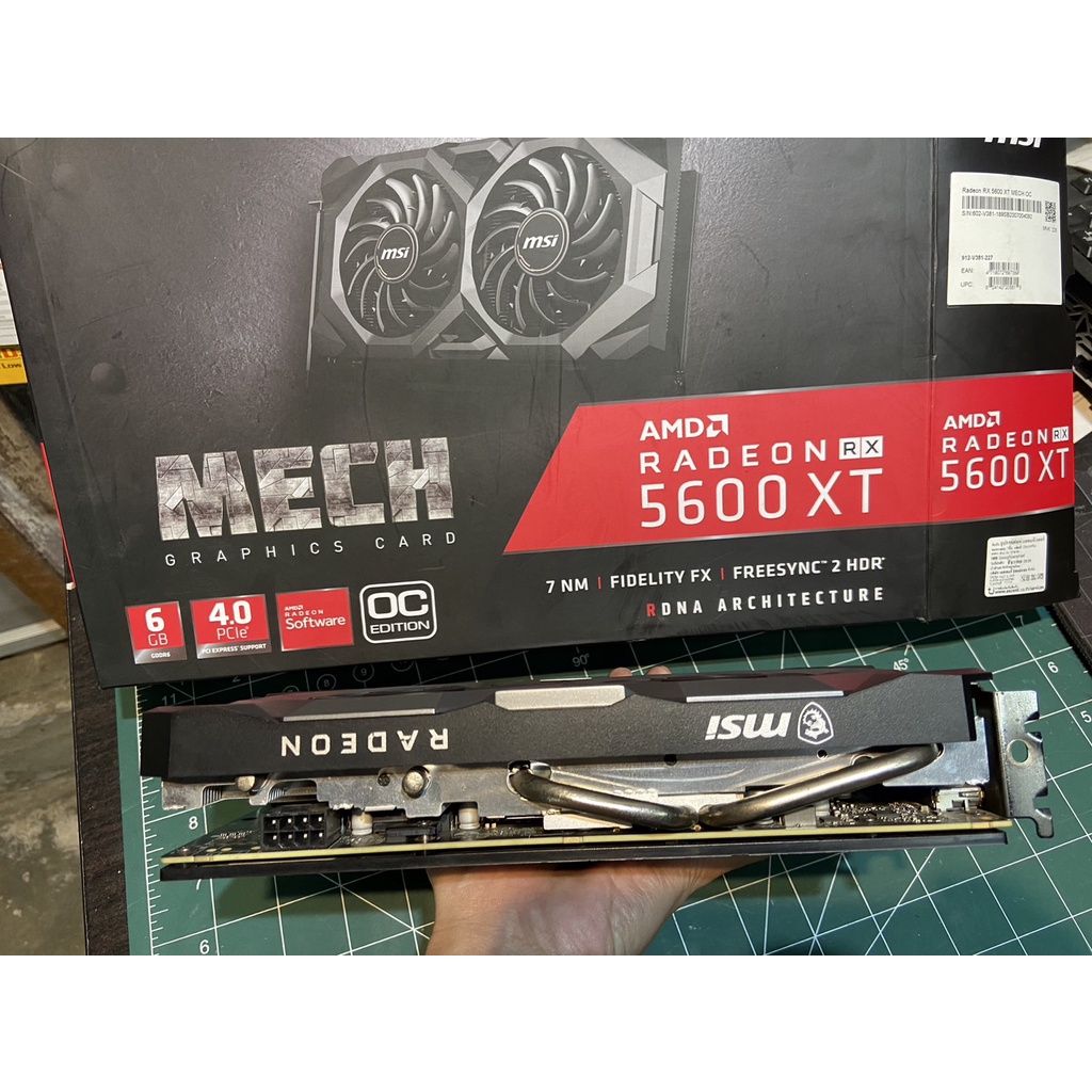 MSI RADEON RX 5600 XT MECH OC - 6GB GDDR6 | Shopee Thailand