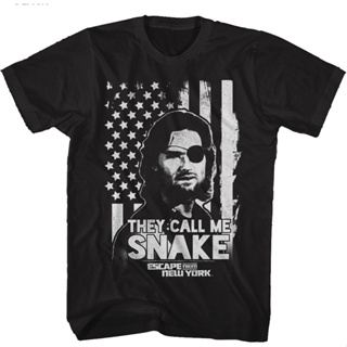 They Call Me Snake Escape From New York T-Shirt เสื้อยืดเด็กผช เสื้อโอเวอร์ไซ