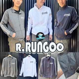 ภาพขนาดย่อของสินค้าเสื้อกันหนาว เสื้อแขนยาว R.Rungoo เสื้อแจ็คเก็ต ผ้าเกาหลี ซิปหน้า