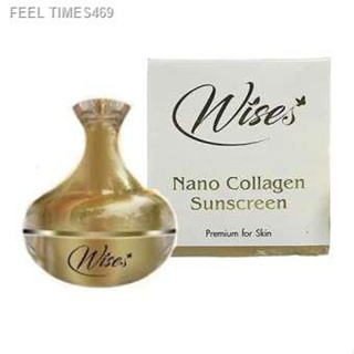 🔥ส่งไวจากไทย🔥กันแดดหน้าเนียน Wise Nano collagen SPF50PA+++ ไวซ์