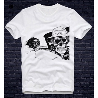 ใหม่ เสื้อยืด ลาย Fear Loathing