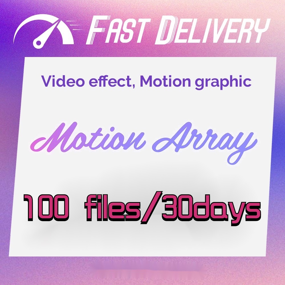 ภาพหน้าปกสินค้าAfter Effect Template, Video Effect, Motion graphic, Sound effect