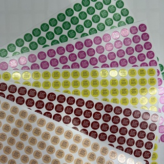 ภาพขนาดย่อของภาพหน้าปกสินค้าสติกเกอร์ ยาหมดอายุ สีตามสภาเภสัช GPP จากร้าน stickerpharma บน Shopee