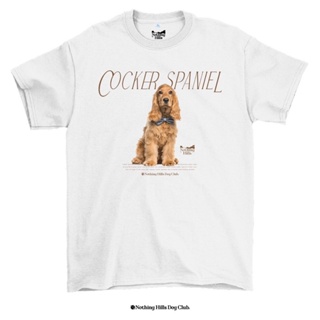 เสื้อยืดลาย Cocker Spaniel (ค็อกเกอร์ สแปเนียล ) Classic Cotton Unisex by 【Nothing Hills】