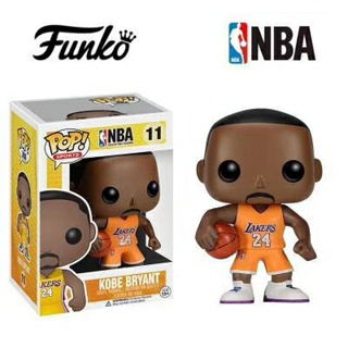 โมเดลฟิกเกอร์ Funko POP NBA Basketball Star James Kobe Curry Irving สําหรับตกแต่งบ้าน
