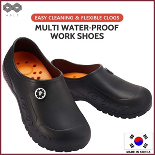 ภาพหน้าปกสินค้าABLE Unisex-Adult Men\'s and Women\'s Waterproof Multipurpose Clogs, Slip Resistant Work Shoes ที่เกี่ยวข้อง