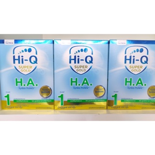 ภาพขนาดย่อของสินค้าHi-Q Super Gold H.A. Synbio ProteQสูตร 1 แบบกล่อง ขนาด 550 กรัม ซูเปอร์โกลด์ เอชเอ ซินไบโอโพรเทก