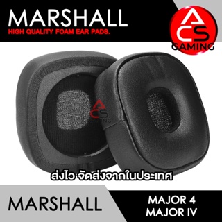 ACS ฟองน้ำหูฟัง Marshall (หนังสีดำ) สำหรับรุ่น Major IV, Major 4 (จัดส่งจากกรุงเทพฯ)