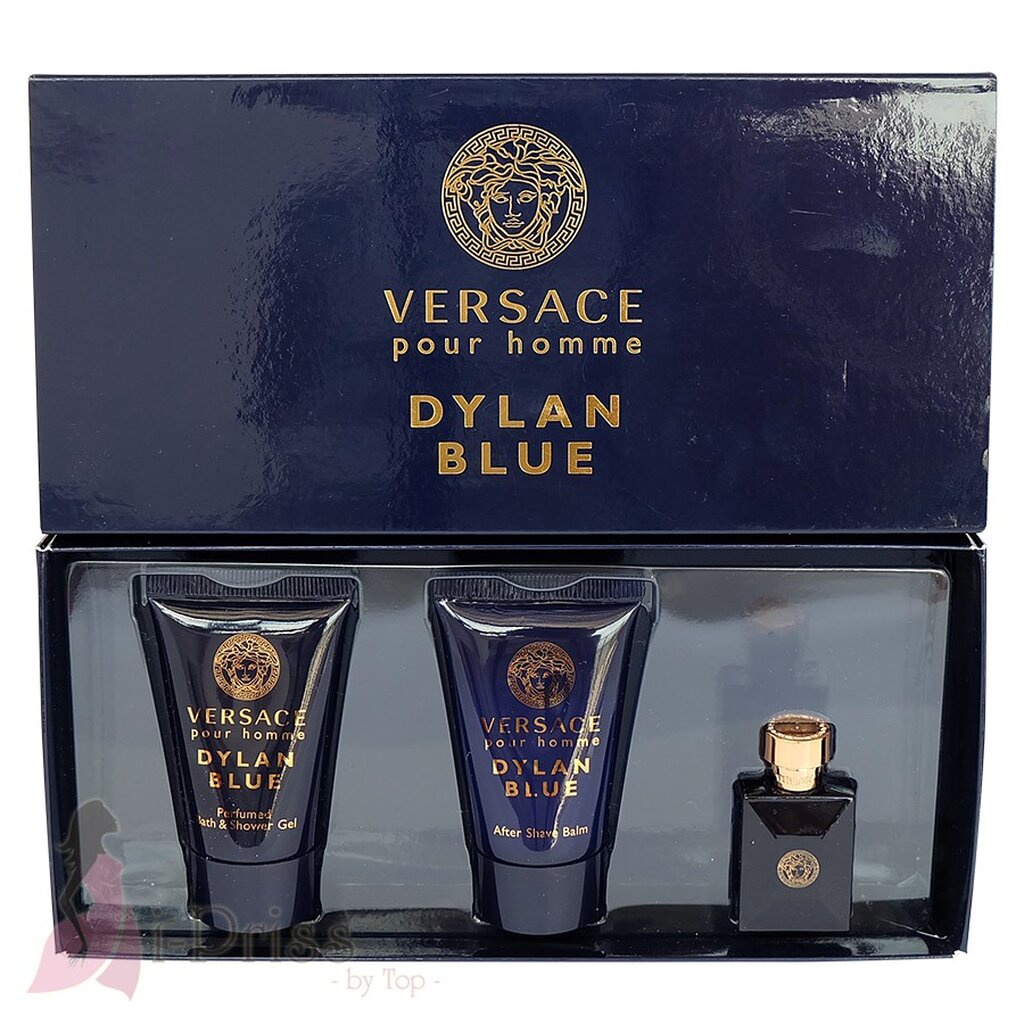 Versace Pour Homme DYLAN BLUE Gift Set Shopee Thailand