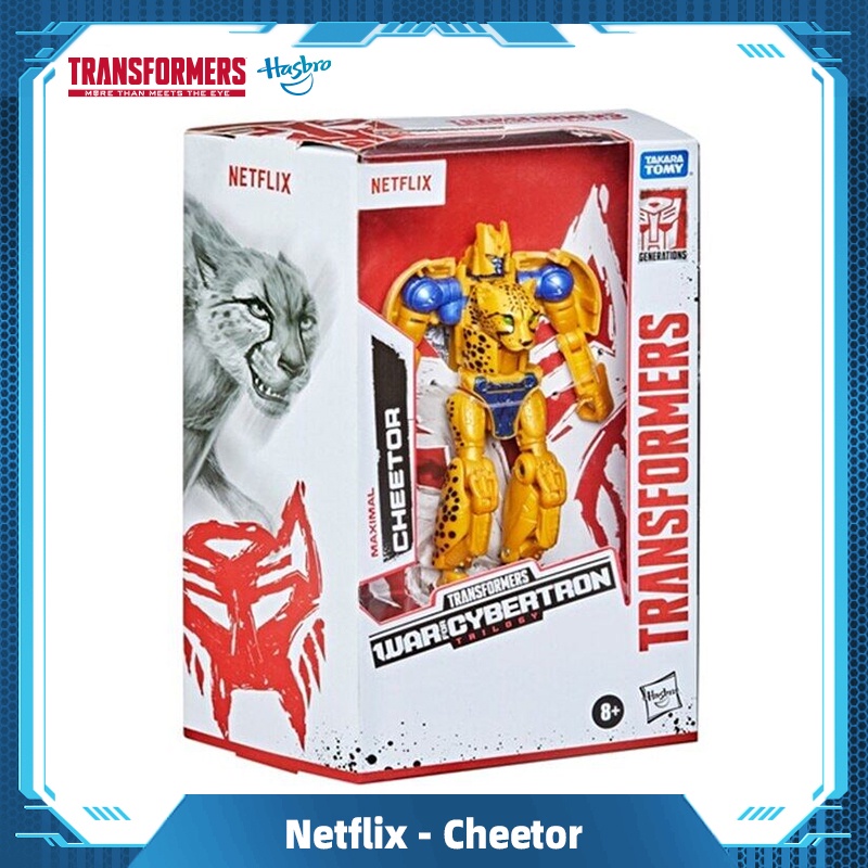 hasbro-transformers-netflix-maximal-cheetor-war-for-cybertron-trilogy-action-figure-model-toys-gift-f0987