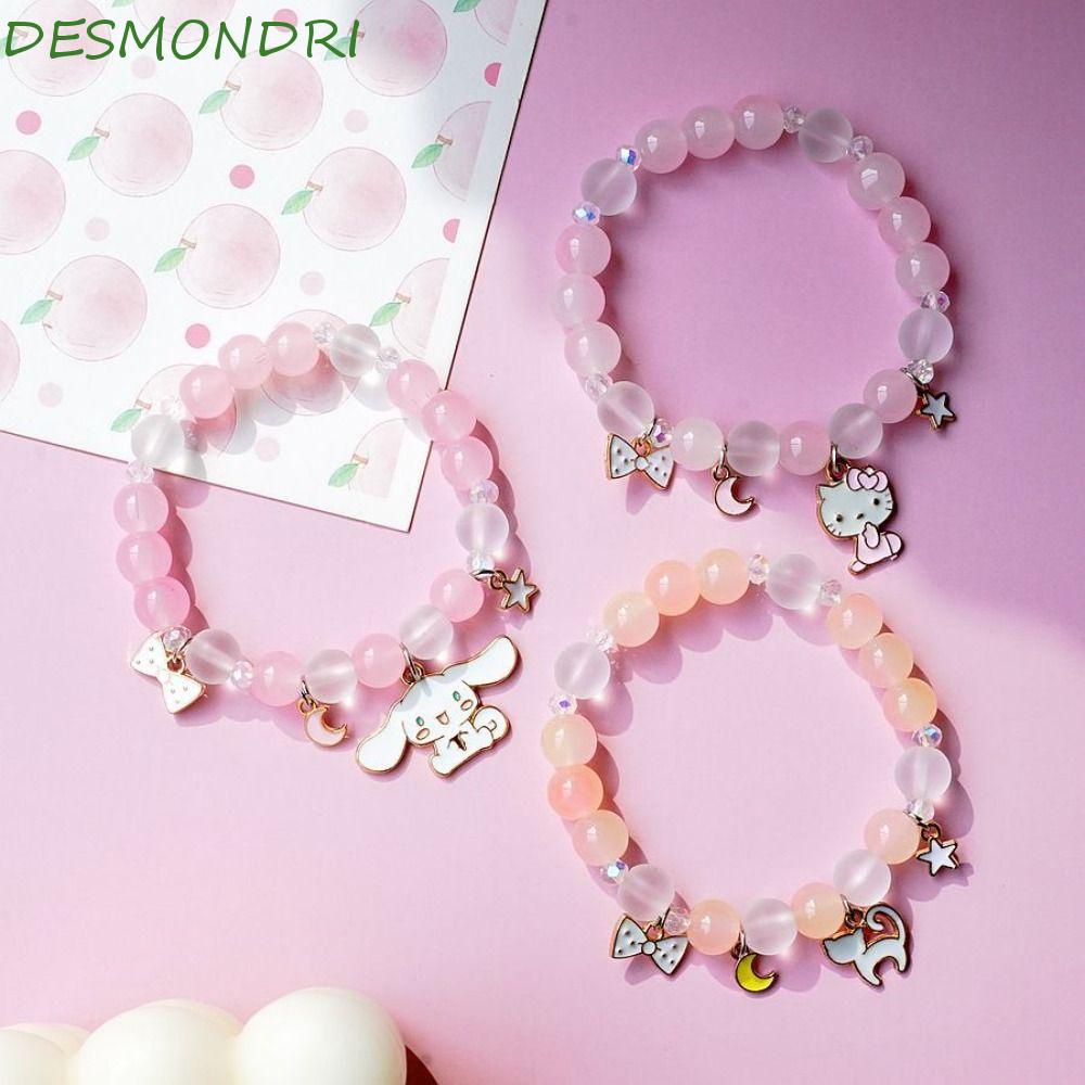 desmondri-cinnamoroll-สร้อยข้อมือ-ประดับลูกปัดคริสตัล-แฮนด์เมด-สไตล์เกาหลี-ของเล่น-ของขวัญ-สําหรับผู้หญิง