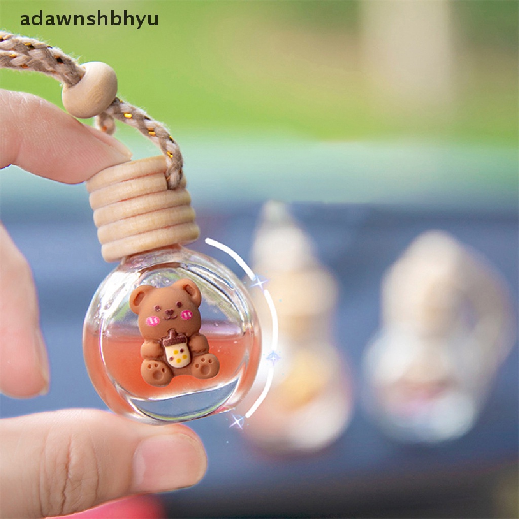 adawnshbhyu-ขวดน้ําหอมปรับอากาศ-แบบใส-เติมได้-สําหรับรถยนต์