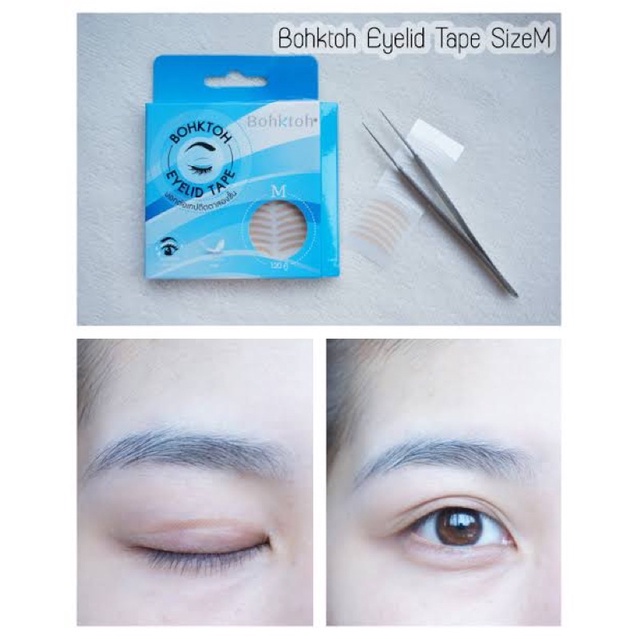 bohktoh-eyelid-tape-สติ๊กเกอร์ติดตาสองชั้น-120คู่