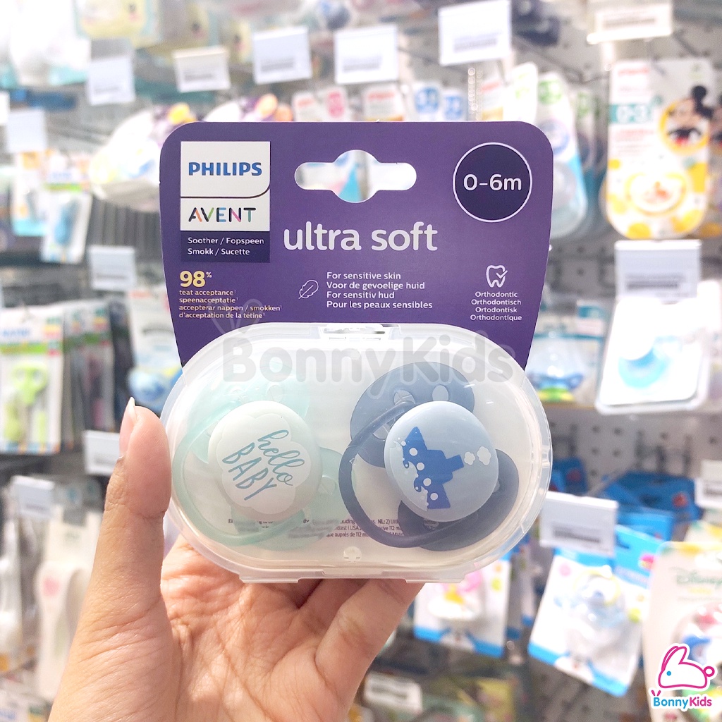 philips-avent-ฟิลลิปเอเว้นท์-จุกนมหลอก-รุ่น-ultra-air-และ-รุ่น-ultra-soft