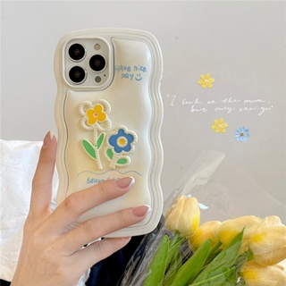 เคส สำหรับ ไอโฟน เคสซิลิโคน สินค้าพร้อมส่งจากไทย สำหรับ Iphone 14 13 12 11 Pro max สองชั้นดอกไม้ปัก TPU-S1251