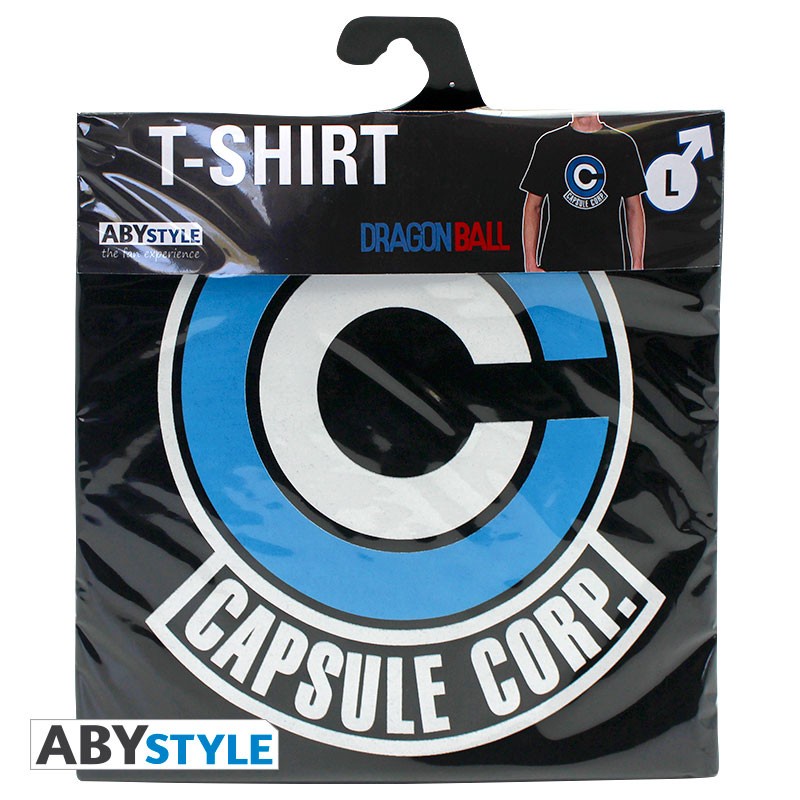 abystyle-ลิขสิทธิ์แท้-พร้อมส่ง-เสื้อยืดคอกลม-ไม่หดไม่ย้วย-dragon-ball-t-shirt-ดราก้อนบอล-capsule-corp