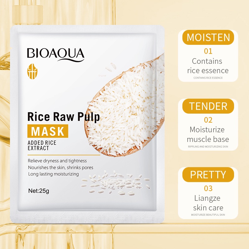 bioaoua-white-rice-face-sheet-mask-facial-mask-korean-skin-care-mascara-facial-korean-face-mask-moisturizing-whitening-1